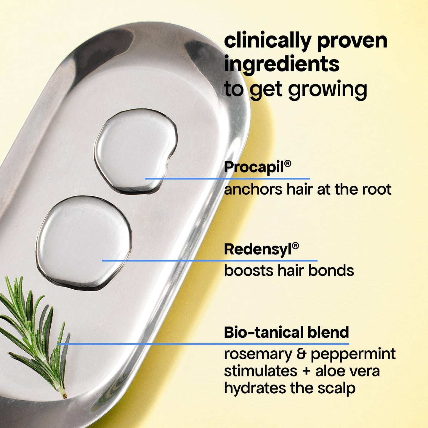 BondiBoost HG Anti-Thinning Shampoo & Conditioner Set 16.9 fl oz Each – Sulfate-Free, Clinically Tested, Thicker Hair for Men & Women