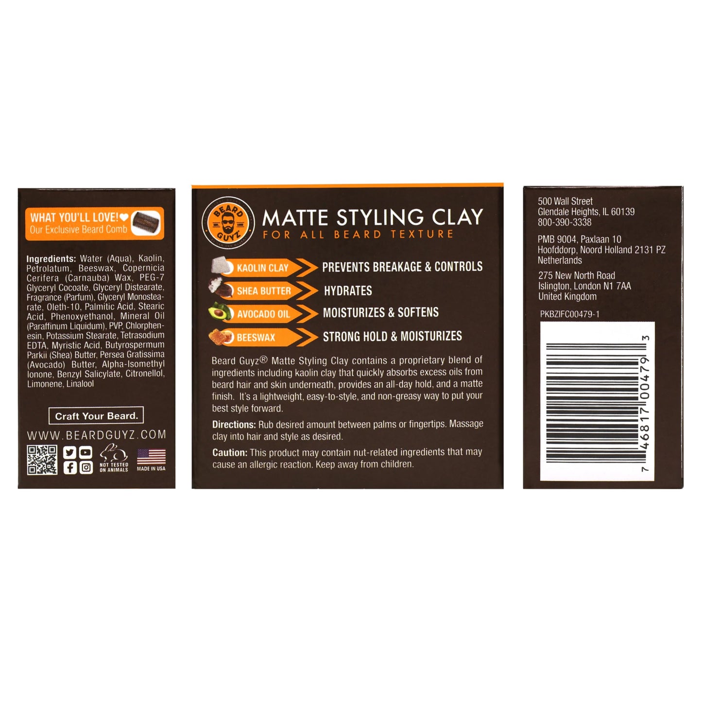 Beard Guyz Matte Styling Clay