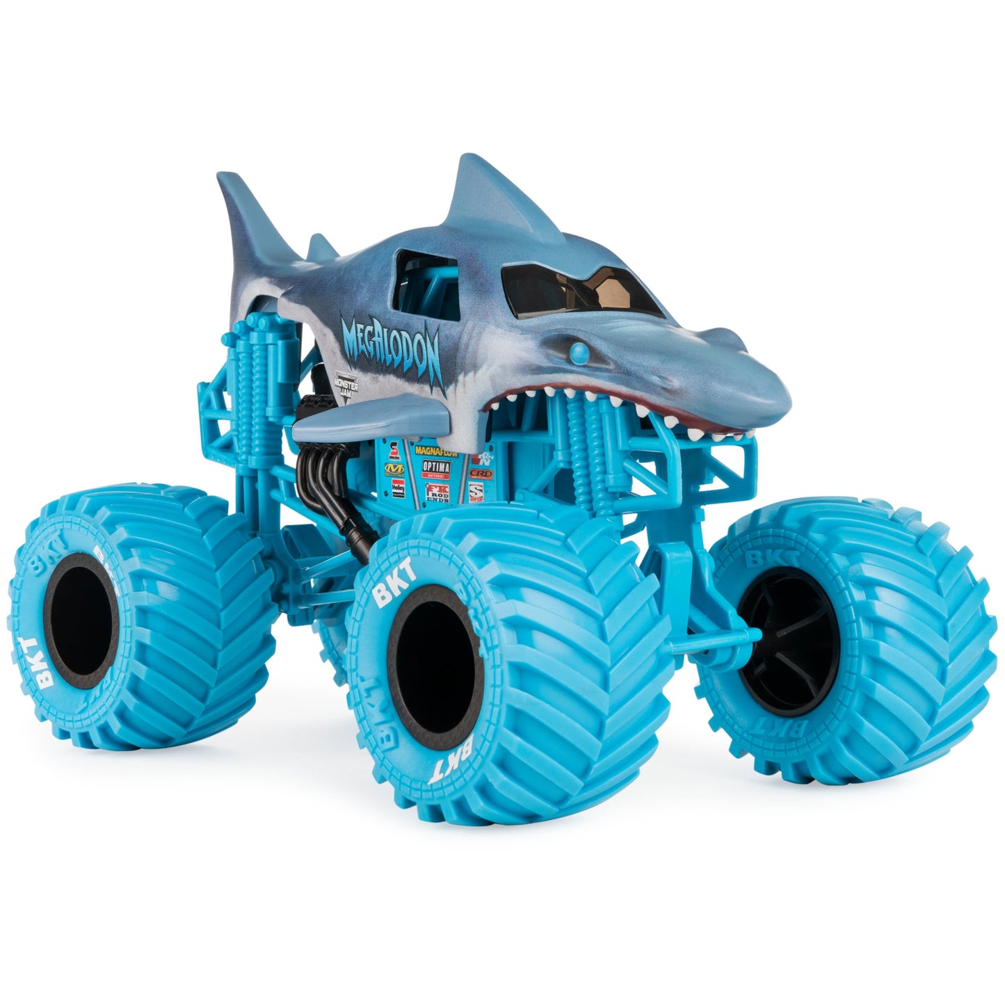 Monster Jam, Official Megalodon Monster Truck, Collector Die-Cast Vehicle, 1:24 Scale