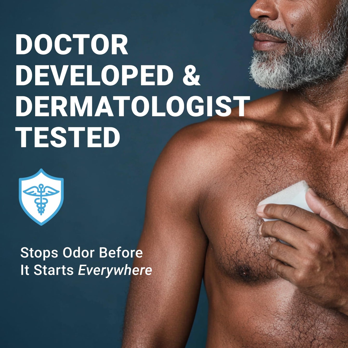 Mando All-in-One Natural Shampoo Bar for Men – Hair, Beard & Body Cleanser – Moisturizing, Paraben & Sulfate Free, Biodegradable, 5 oz, Pro Sport