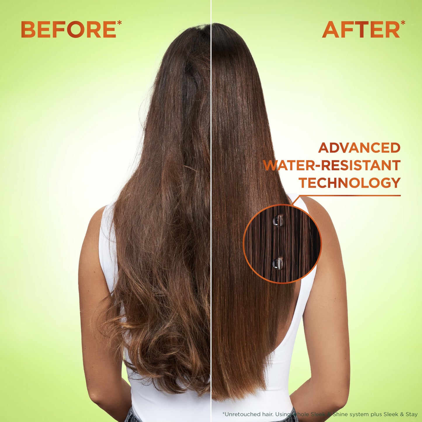 Garnier Fructis Sleek & Shine Shampoo & Conditioner Set | Plant Keratin + Argan Oil for Frizzy, Dry Hair | 2 Items, 1 Kit, 22 & 21 Fl Oz