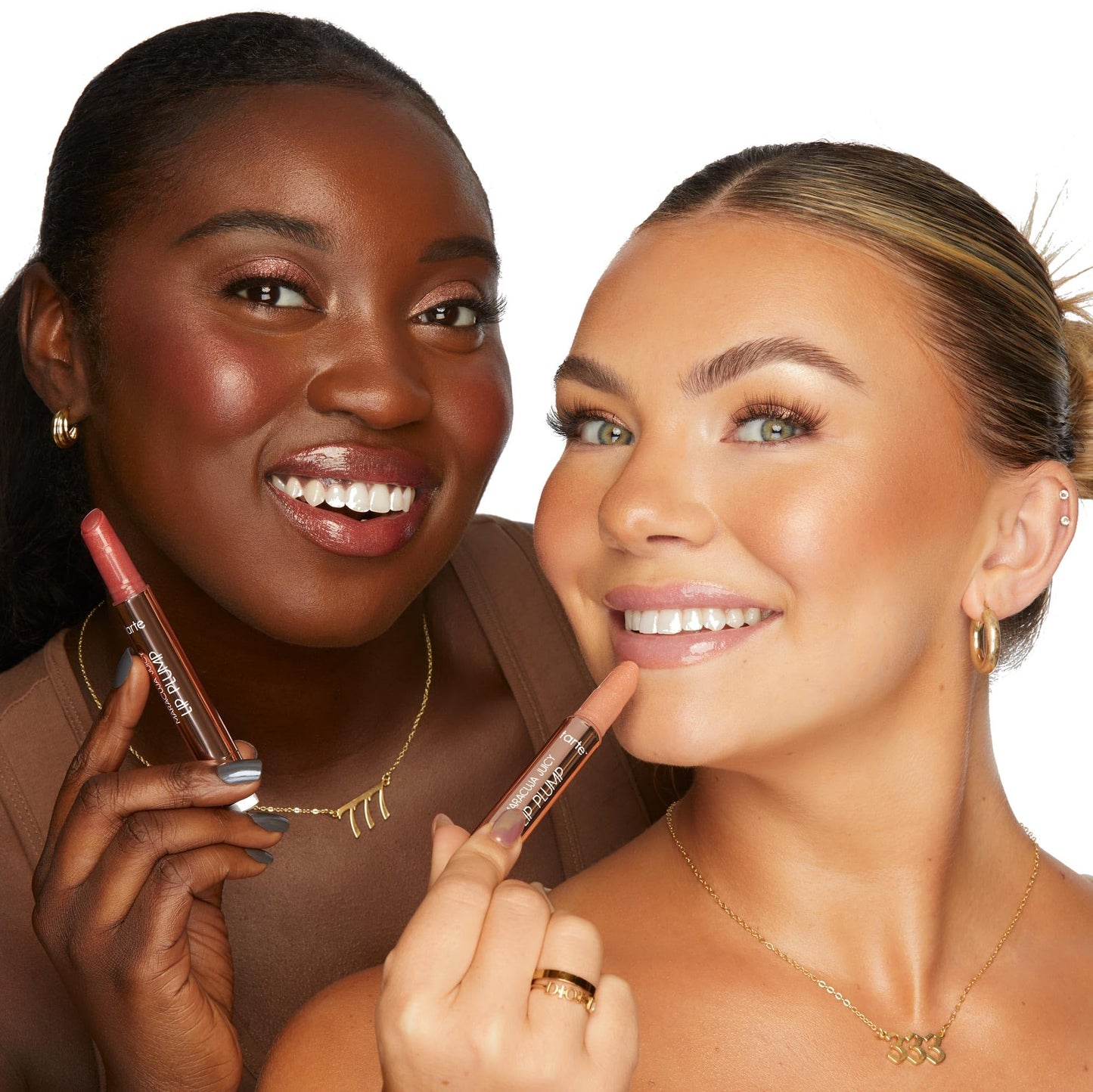 tarte Maracuja Juicy Shimmer Glass Lip Plump – Hydrating & Volumizing Vegan Lip Gloss with Hyaluronic Acid & Vitamin E