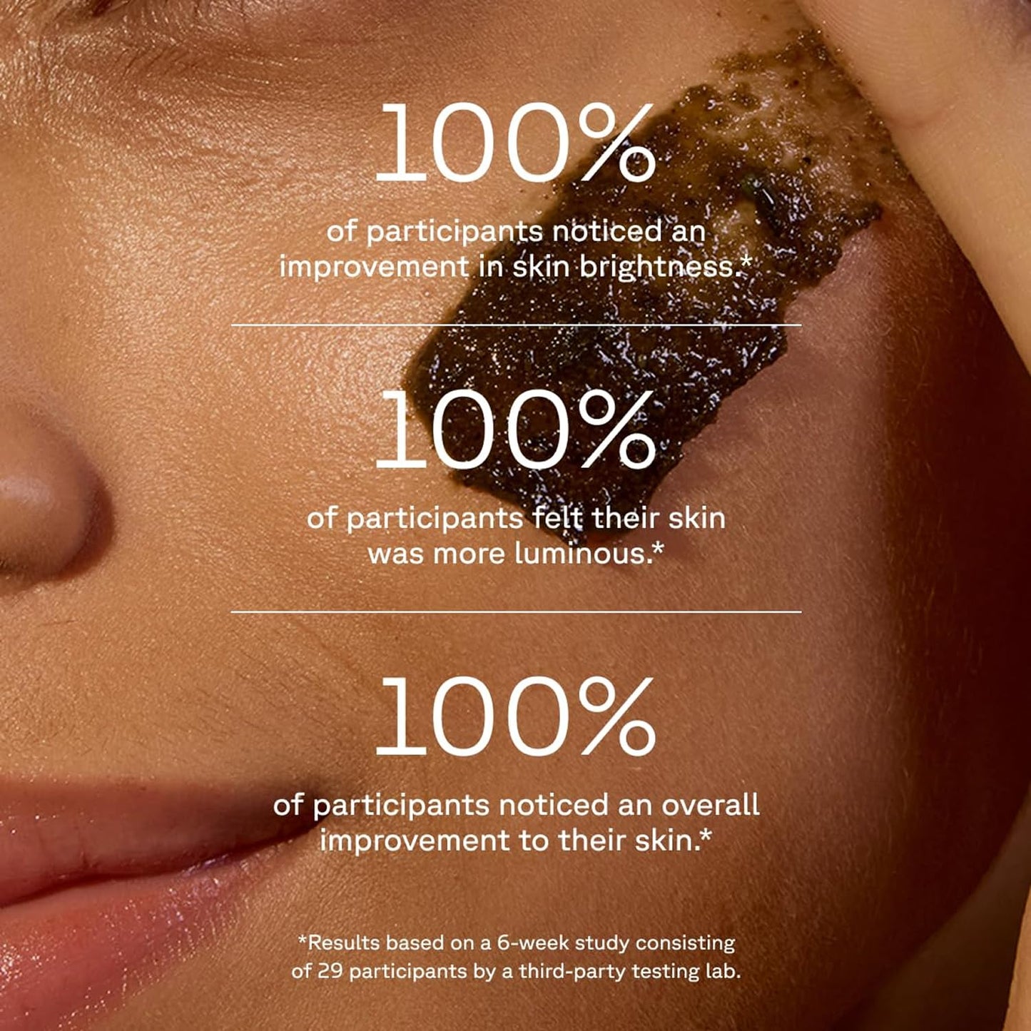 Acure Brightening Facial Scrub - Gentle Exfoliating Face Wash with Sea Kelp & French Green Clay for Radiant Skin, Daily Cleanser, 4 fl oz (2 Pack)