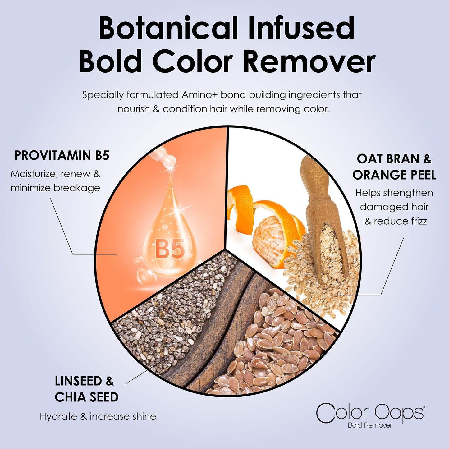 Color Oops Bold Hair Color Remover, 2 Applications – Safely Removes Semi & Direct Dyes, Recolor Same Day, Vegan & Cruelty-Free