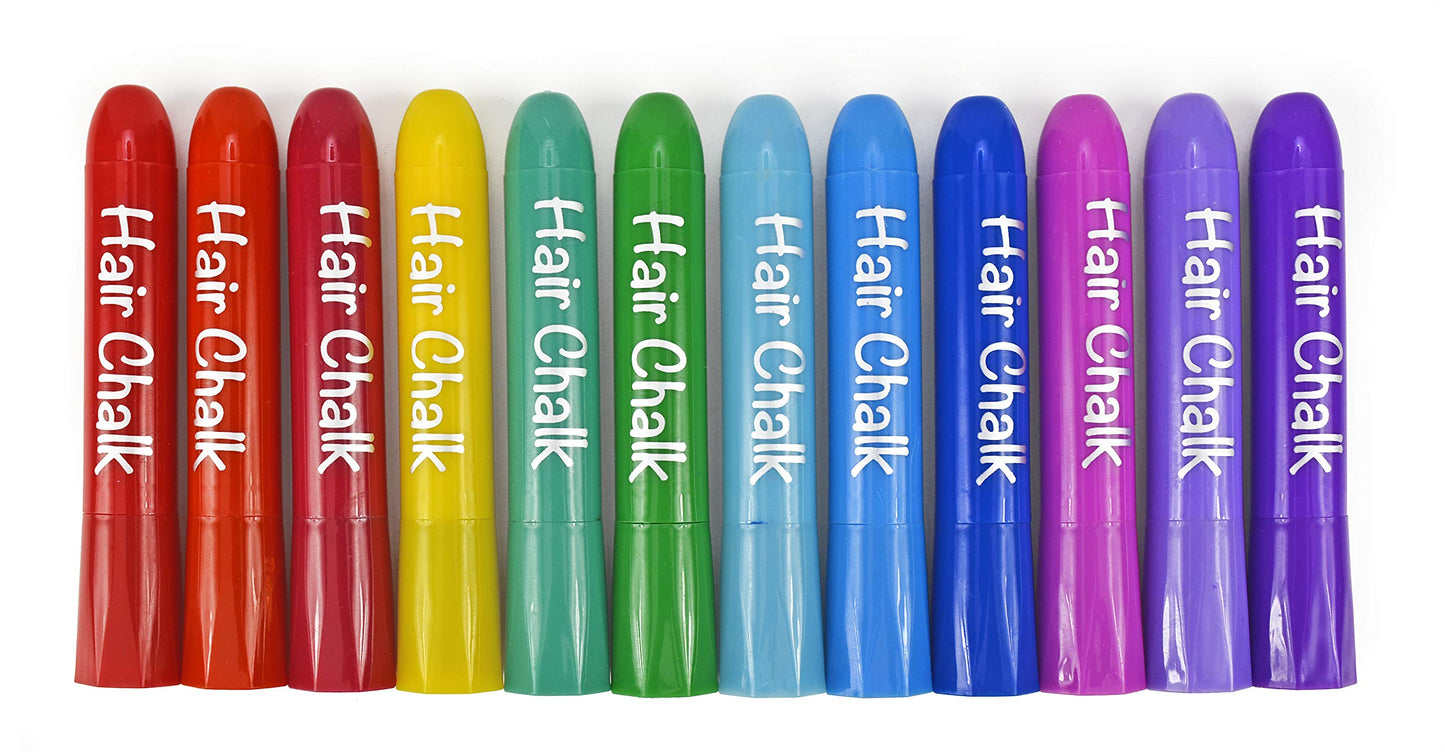 The Pencil Grip Hair Coloring Chalk, 12 Colors