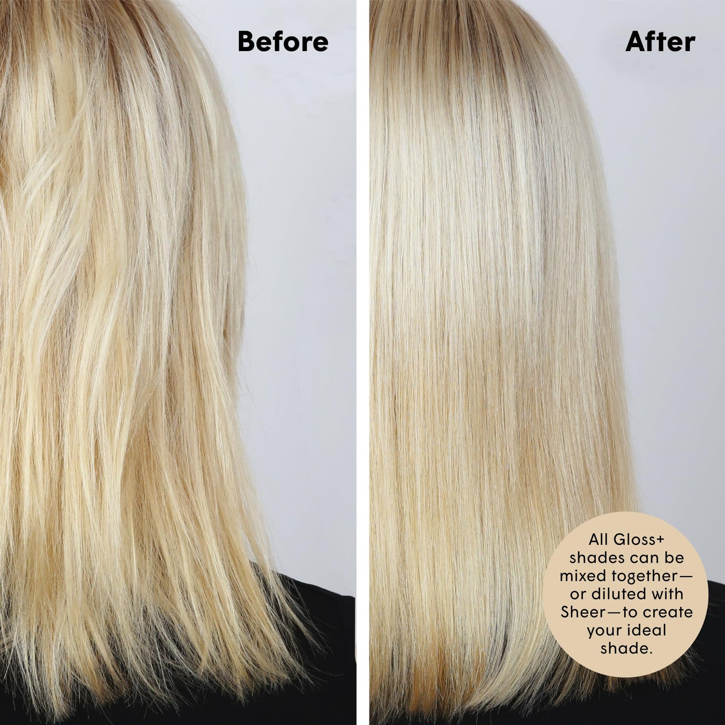 dpHUE Gloss+ Light Blonde, 6.5 oz – Semi-Permanent Hair Color & Deep Conditioner, Lasts Up to 8 Washes, Vegan, Paraben & Sulfate Free