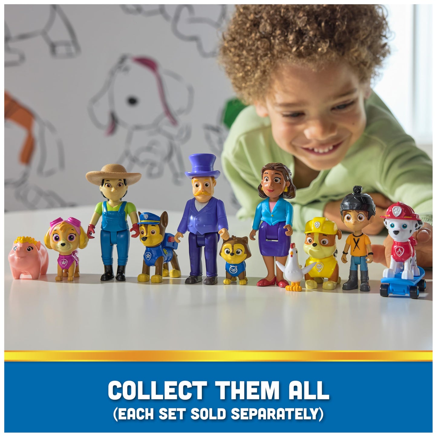 Paw Patrol Chase & Humdinger Figures Set, Kids Toys for Boys and Girls Ages 3 and Up