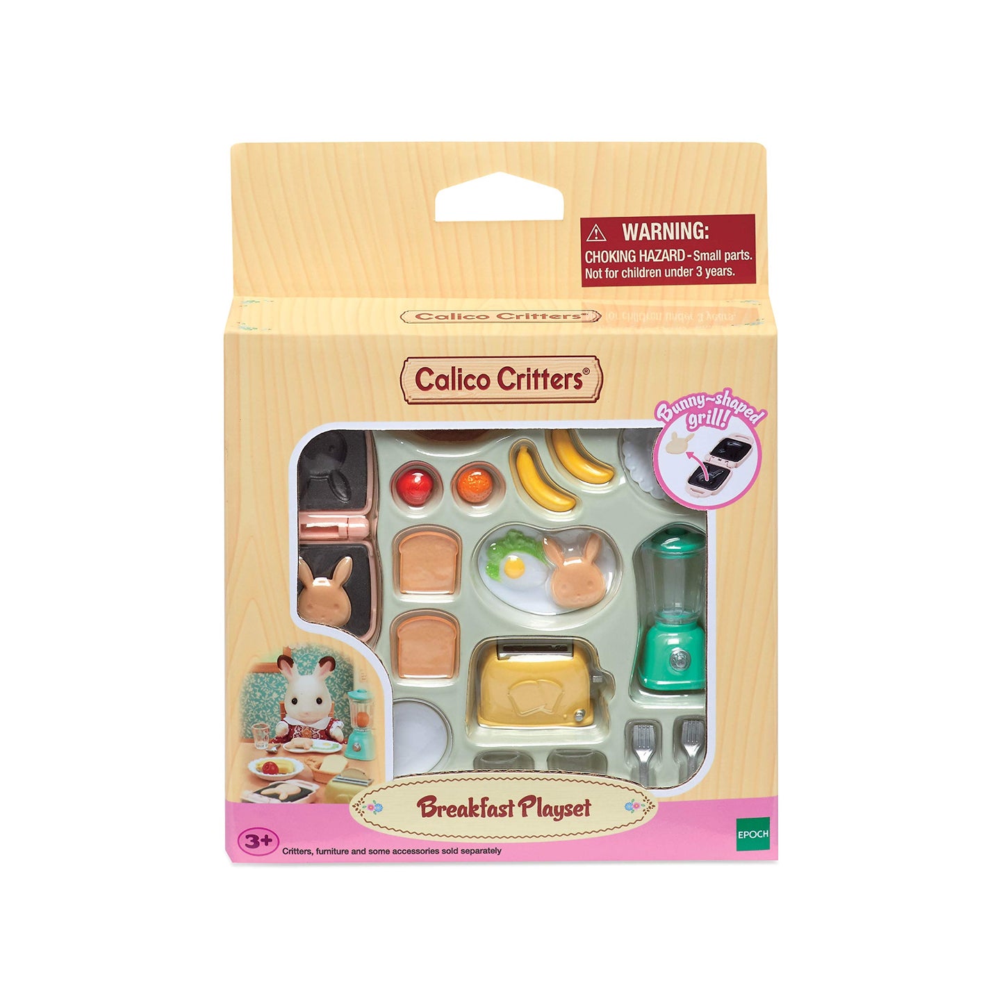 Calico Critters, Doll House Furniture and Décor, Breakfast Playset