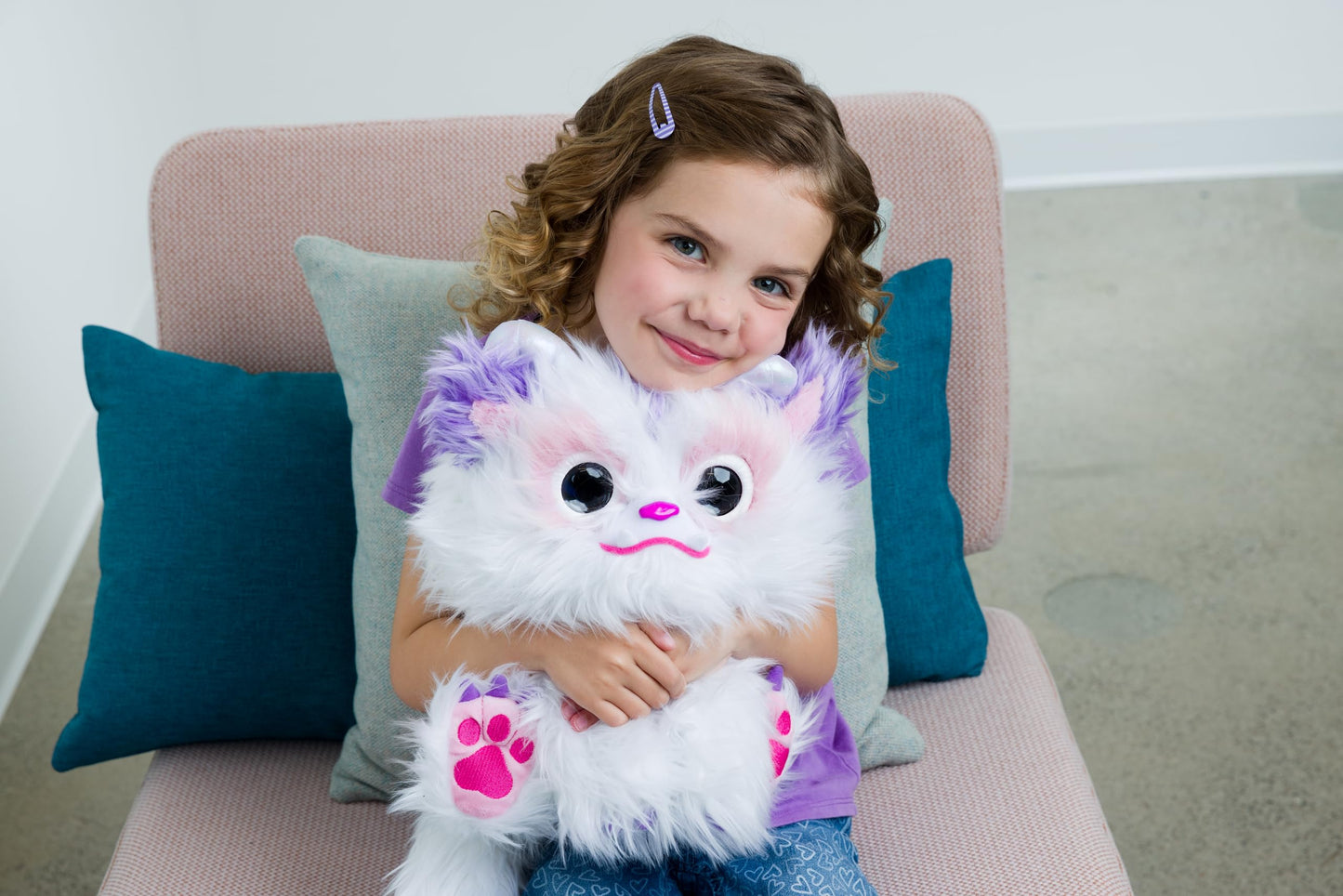 Aspen - 13" Interactive Plush Toy, 80+ Sounds & Animations, Gift for Girls & Boys 3+
