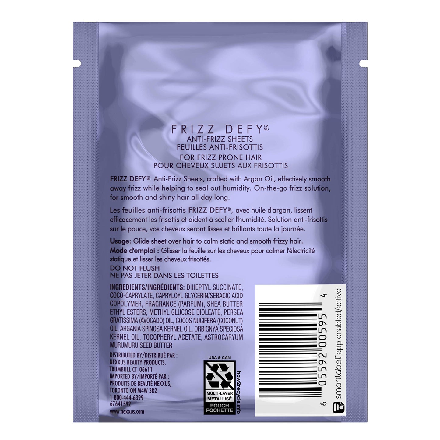 Nexxus Defy Anti-Frizz, 8 Count