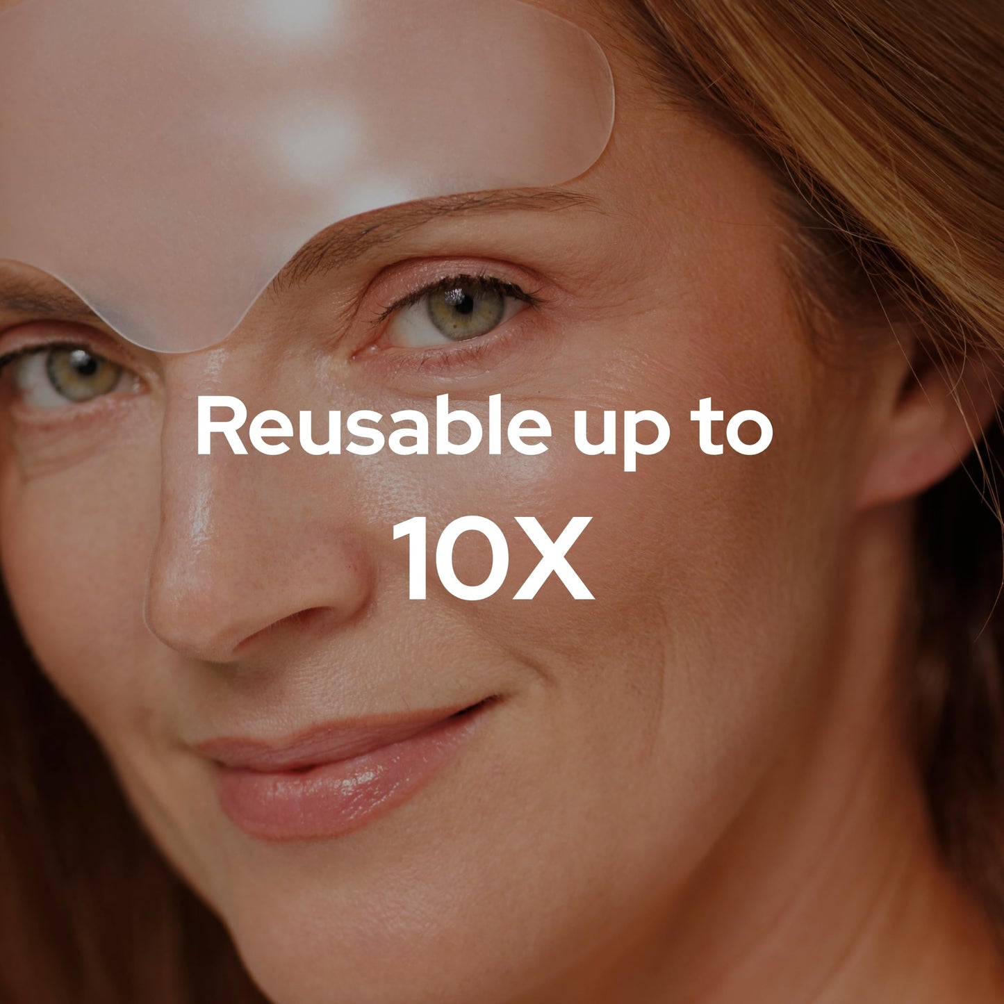 SiO Beauty BrowLift Silicone Patch – Wrinkle-Smoothing, Hydrating, Reusable Up to 10x, Cruelty-Free, Forehead Fine Line Treatment, 1 Patch