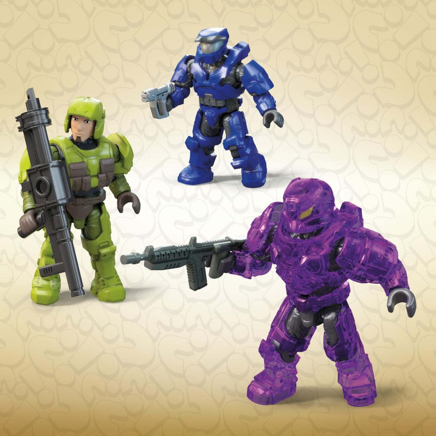 Mega Brands MegaConstrux Halo Micro Action Figures