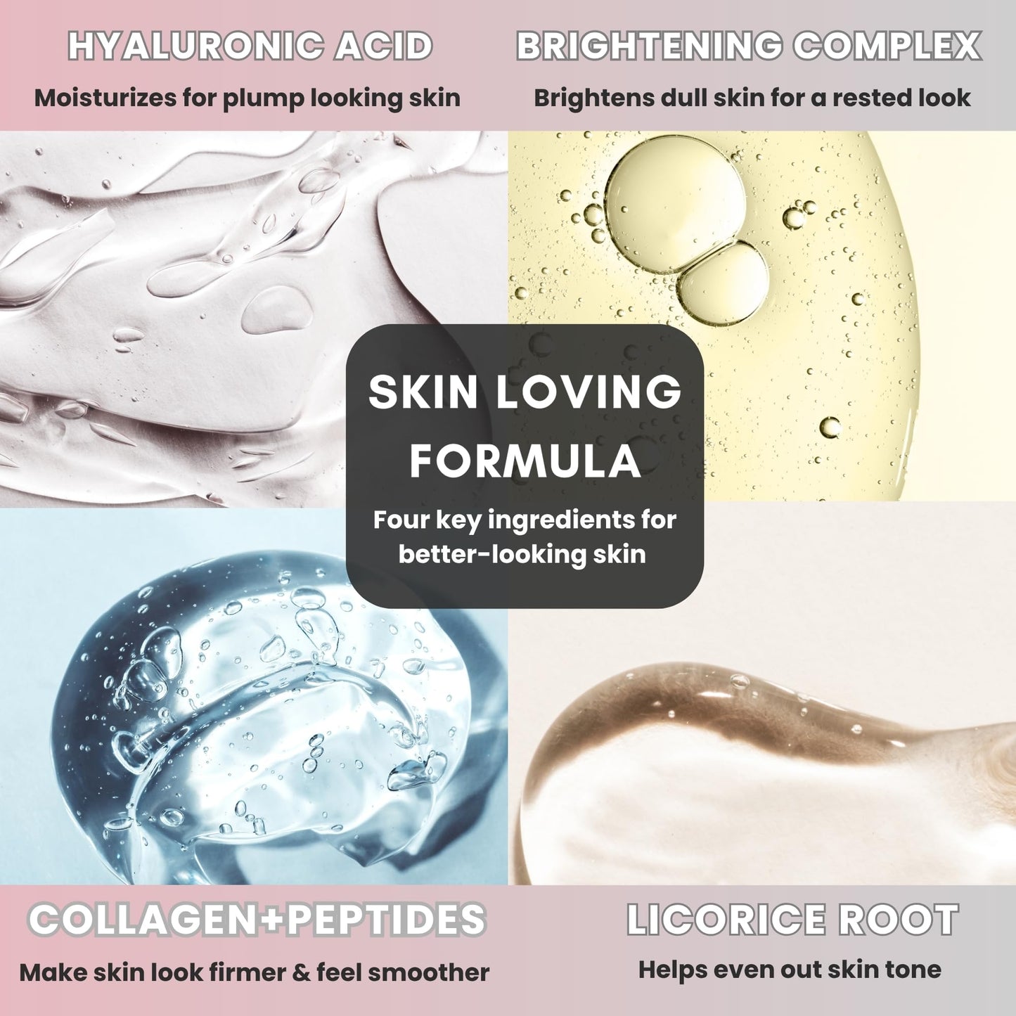 Glov Beauty Micro Infusion System – 0.25mm 24k Gold Facial & Lip Stamp with Hyaluronic Acid, Collagen & Licorice Root Serum Kit