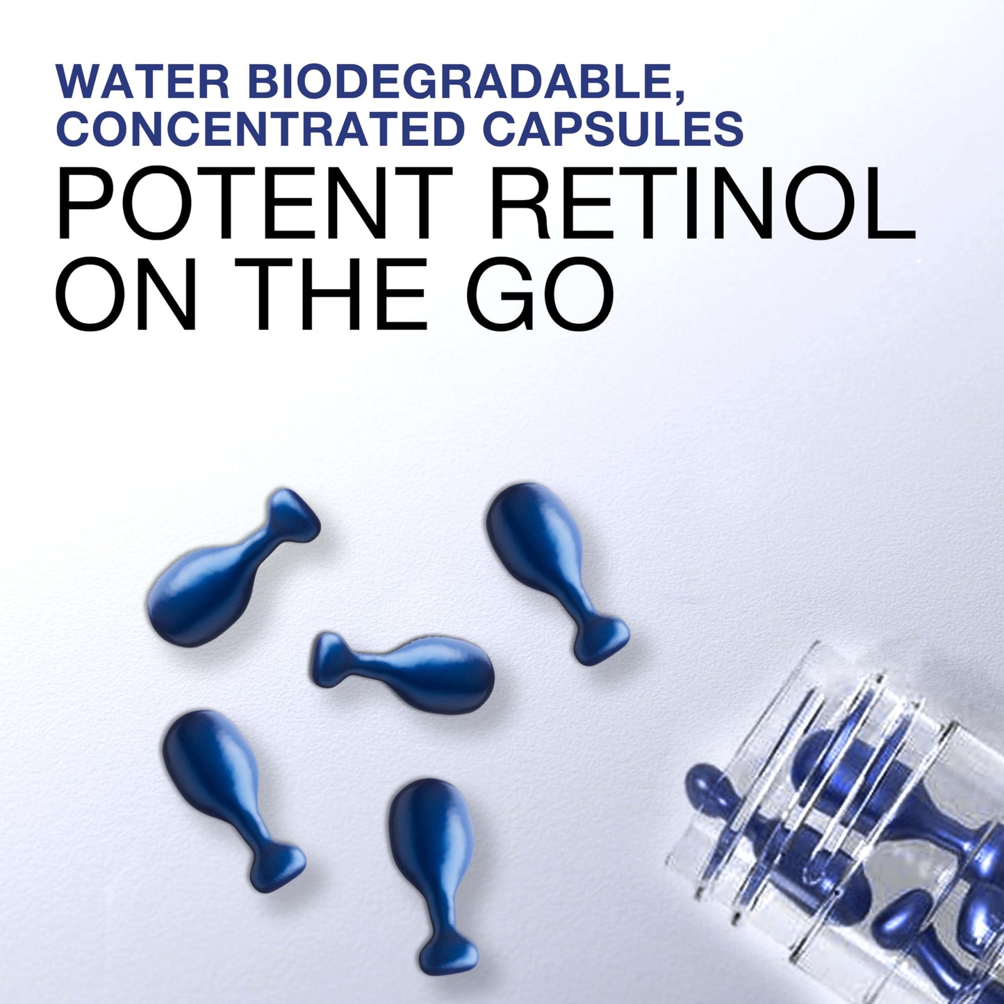 Neutrogena Rapid Wrinkle Repair Retinol Serum Capsules, Fragrance-Free, Fights Fine Lines, Wrinkles & Dullness, 30 ct