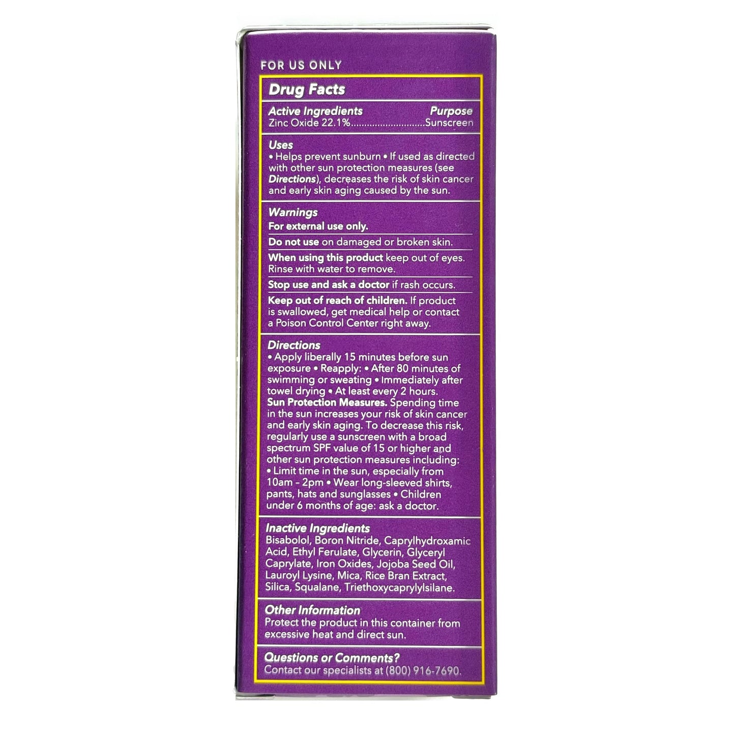 BOB KIDS SPF 30 Brush-On Mineral Sunscreen for Kids & Babies – Broad Spectrum, Water Resistant 80 Min, Fragrance-Free, Made in USA