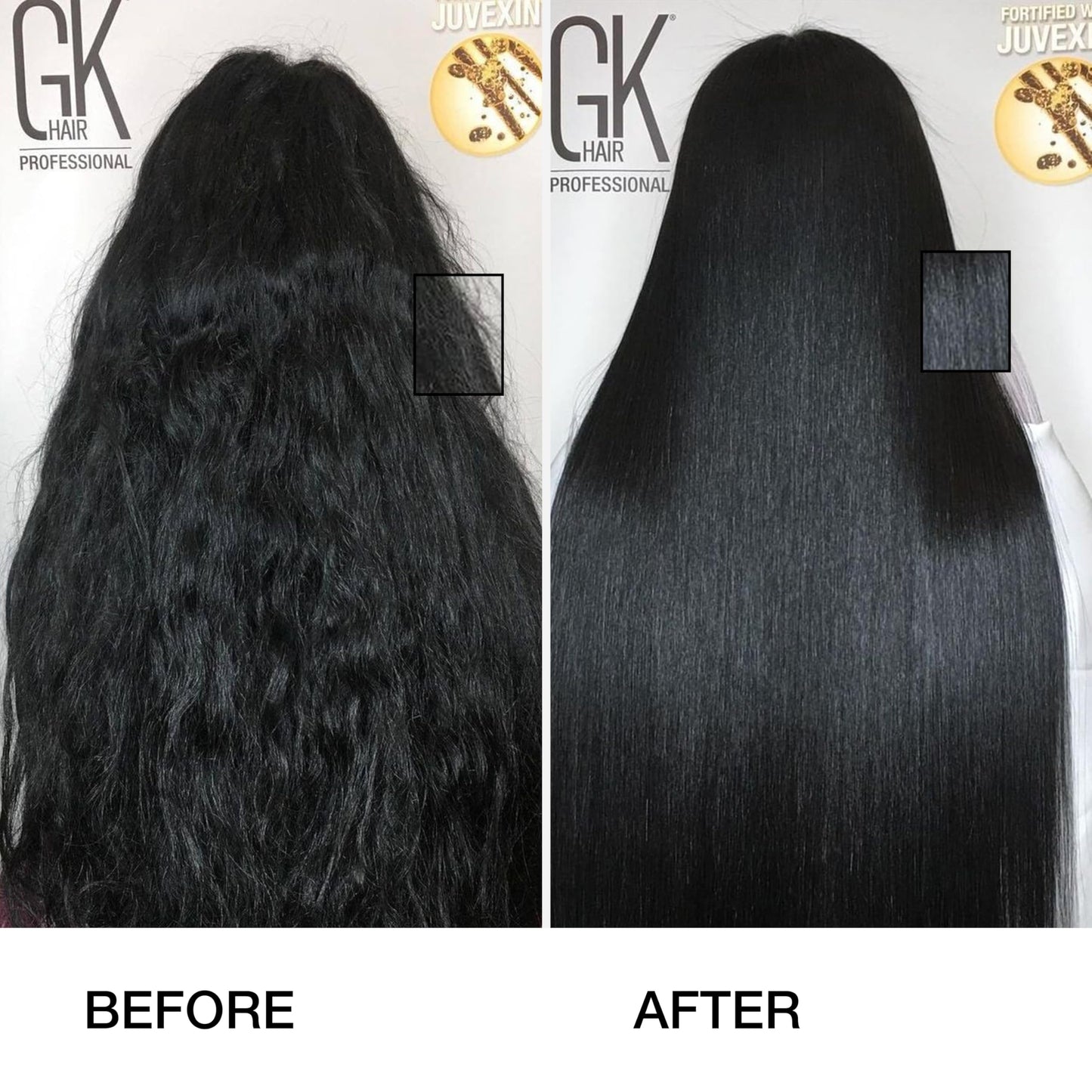 Keratin Hair Treatment 3.4 Oz | Professional Brazilian Complex Blowout Cream | Frizz Control, Smooth, Straighten & Repair Dry, Damaged Hair