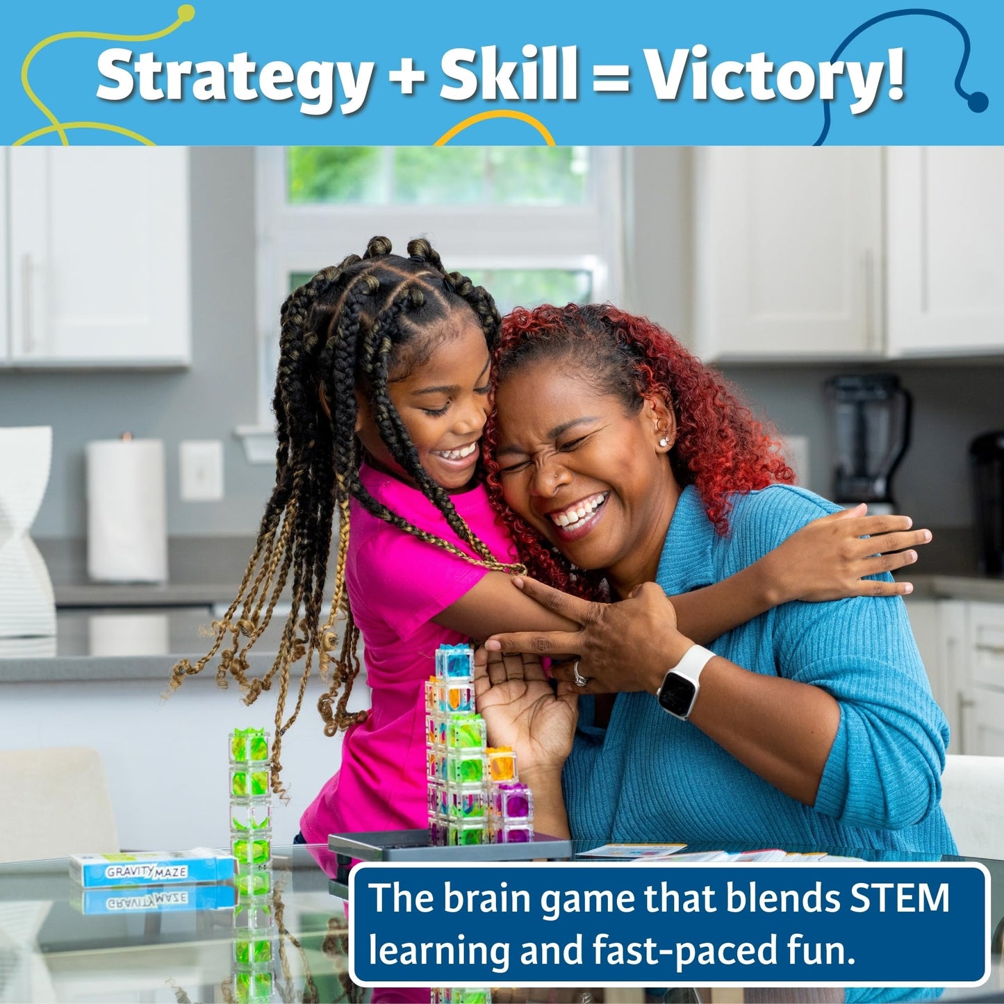 ThinkFun Gravity Maze Marble Logic Game - STEM Puzzle for Kids 8-12, Brain-Boosting Fun, Educational Gift, Critical Thinking & Problem Solving