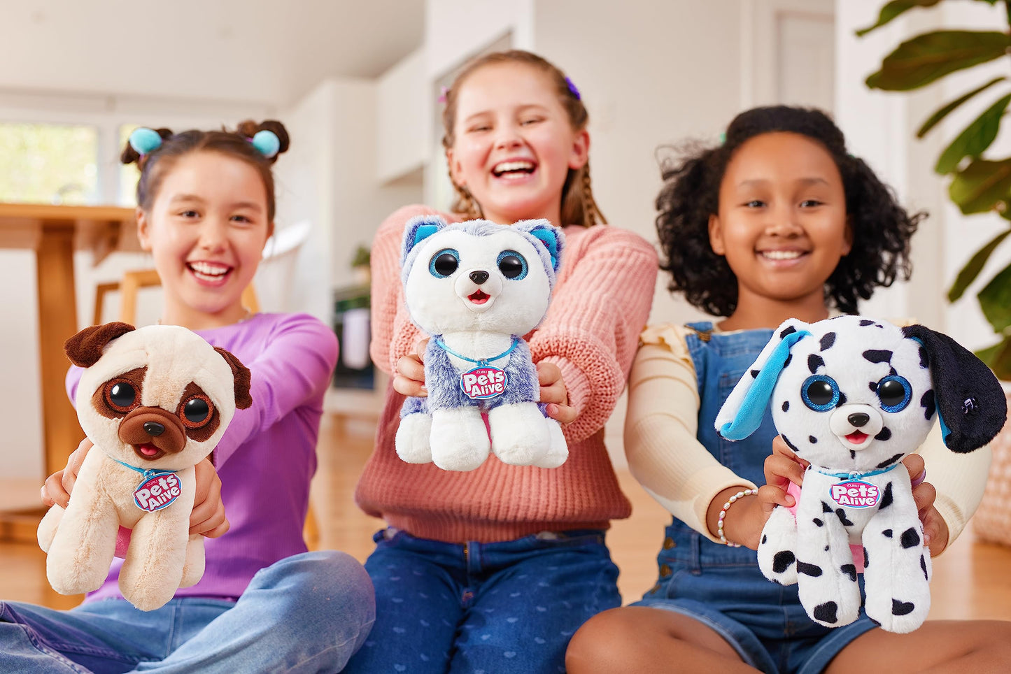 Pets Alive Pooping Puppies Husky by ZURU – Ultra Soft Interactive Plush Puppy Toy for Kids, Fun Surprise Electronic Pet