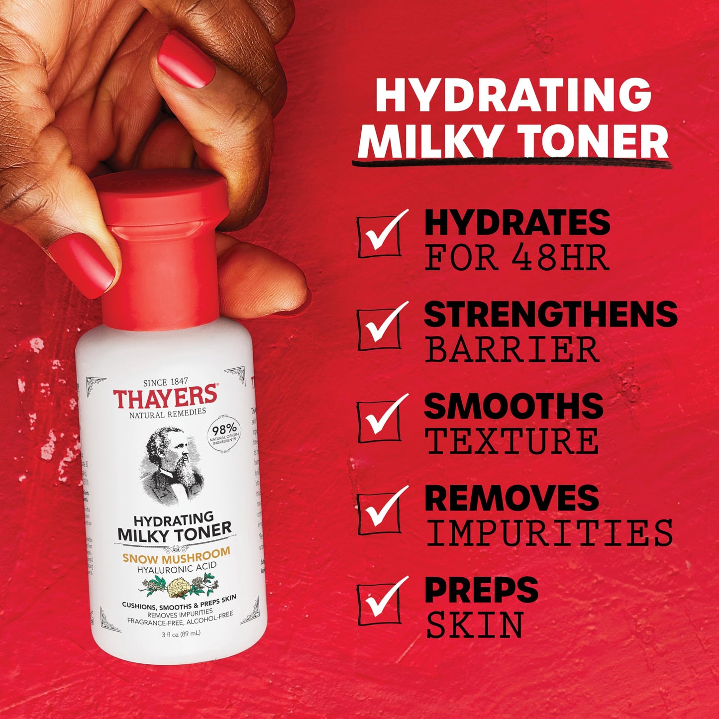 Thayers Purify & Hydrate Skin Care Set, Includes Rose Petal Facial Toner to Reduce Pores and Hydrating Milky Toner for 48H Hydration, 1 Skin Care Kit