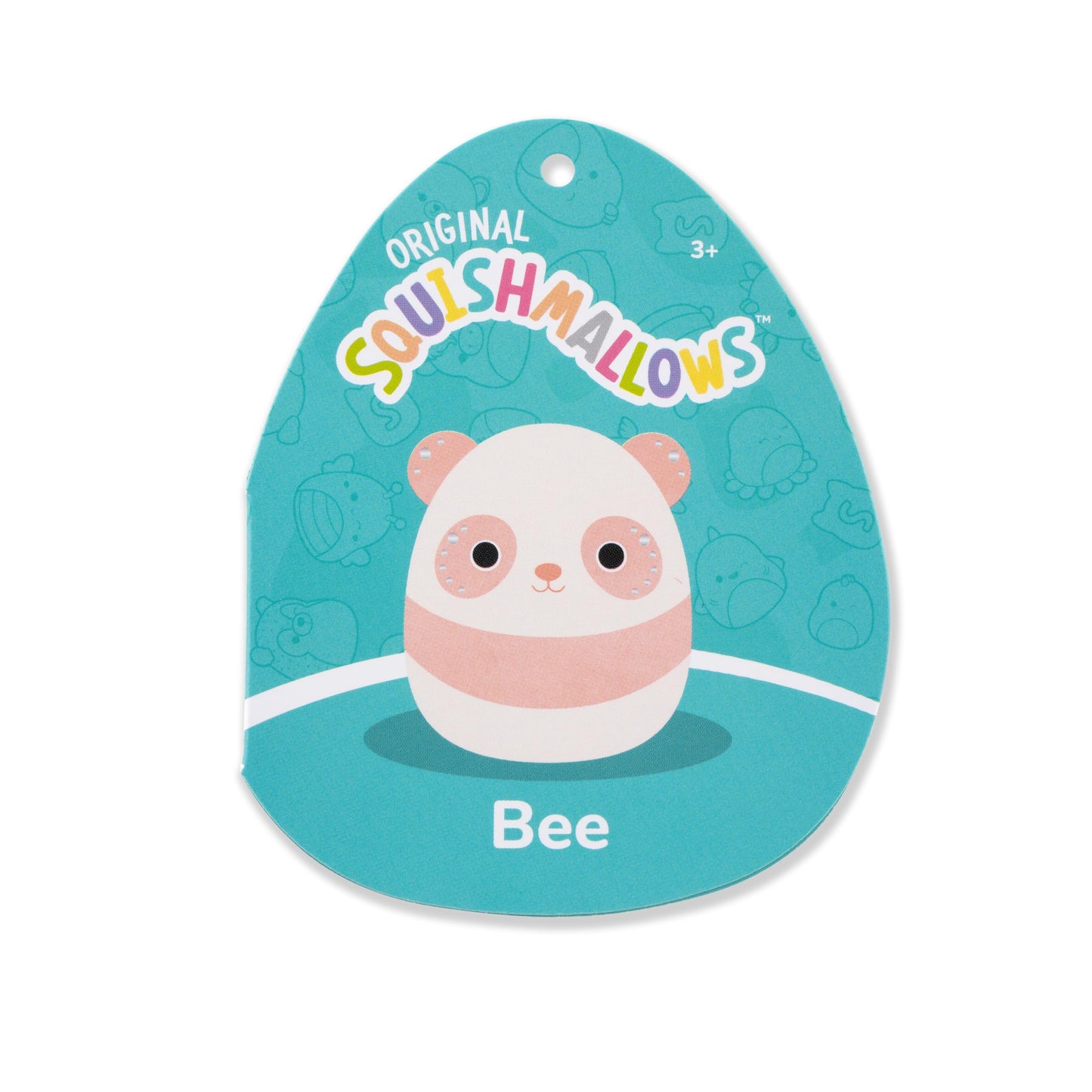 Squishmallows Original 14in Bee The Peach Velvet Panda – Official Jazwares Plush (Large)