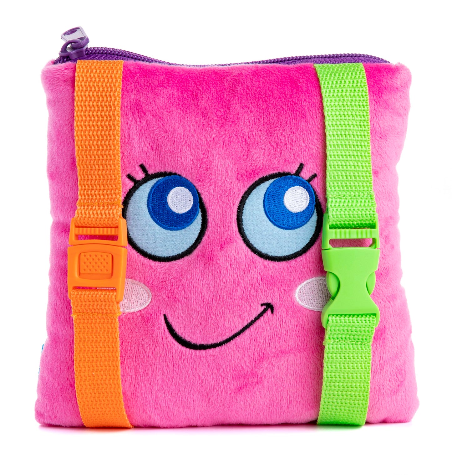 Buckle Toys - Bella Square - Learning Activity Game - Develop Motor Skills and Problem Solving - Travel Essential for Toddlers 1-3