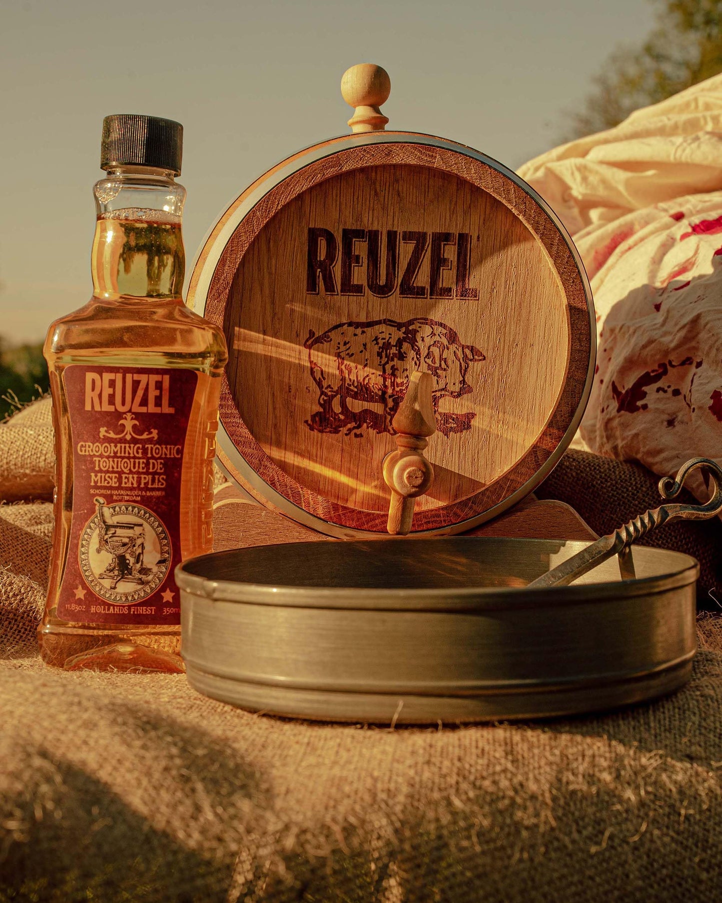 Reuzel Grooming Tonic, Hair Oil Treatment For Men, 11.83 oz