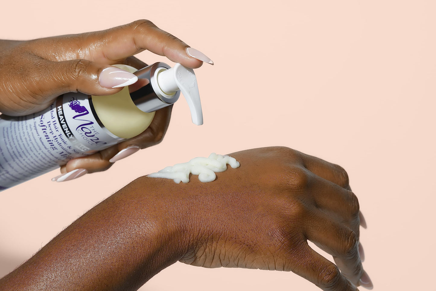 The Mane Choice Heavenly Halo Herbal Hair Tonic & Soy Milk Deep Hydration Softening Milk, 8 Ounce