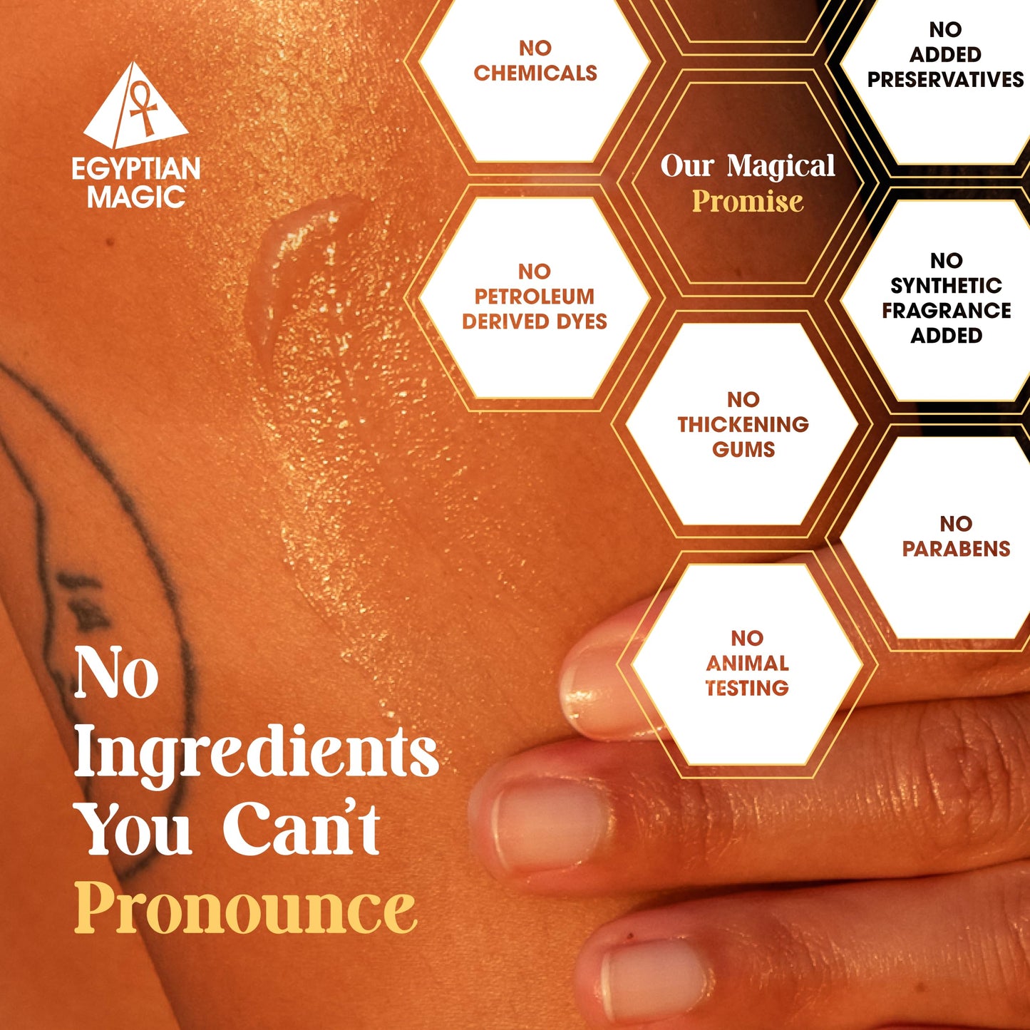 Egyptian Magic All-Purpose Moisturizing Cream 1oz – Face, Body, Dry Skin, Eczema, Scar, Stretch Marks & Tattoo Care for Men & Women