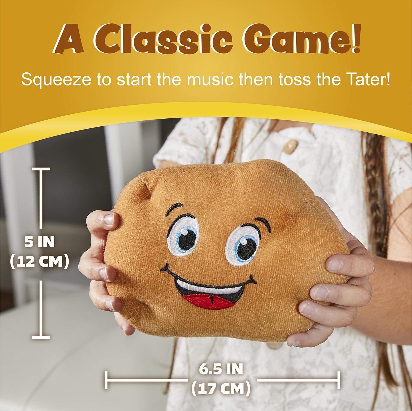 Tater Toss! Toss That Tater - Electronic Plush Potato Passing Game for Kids