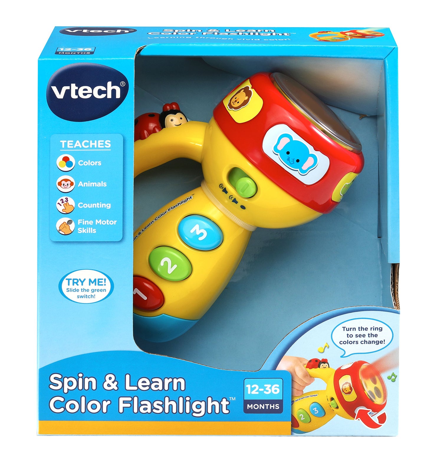 VTech Spin and Learn Color Flashlight