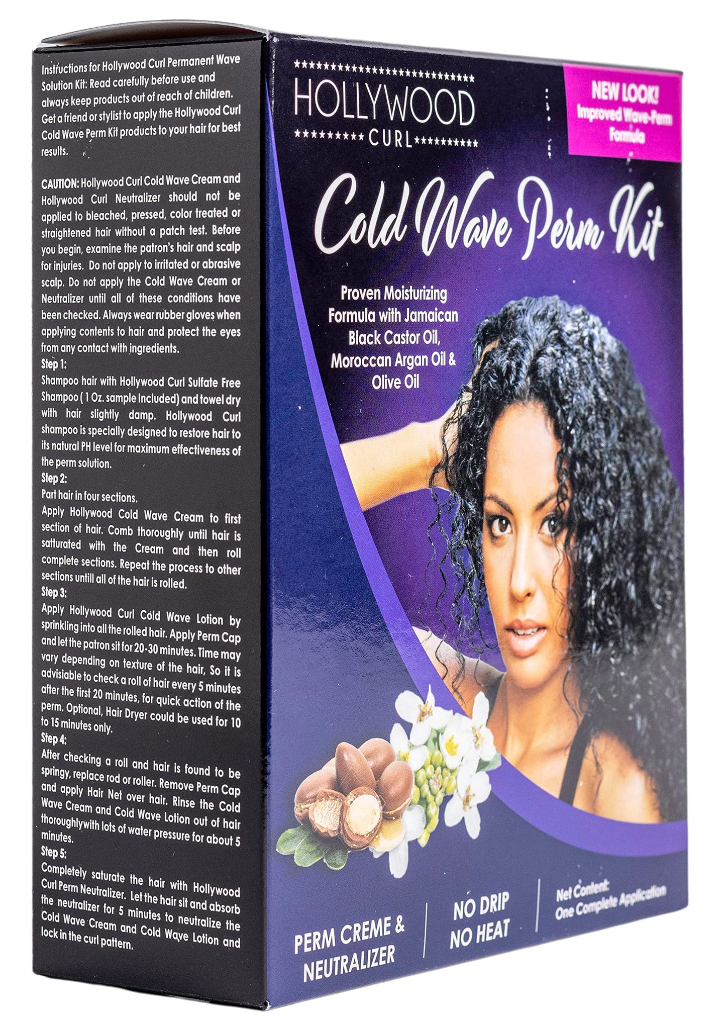 Hollywood Curl Cold Wave Per Kit