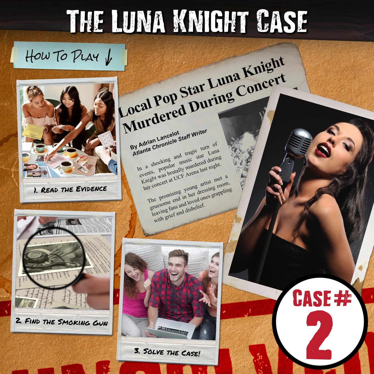 Unsolved Case Files - 3 Case Bundle – Avery Gardner, Luna Knight, and Angela Justice Cases