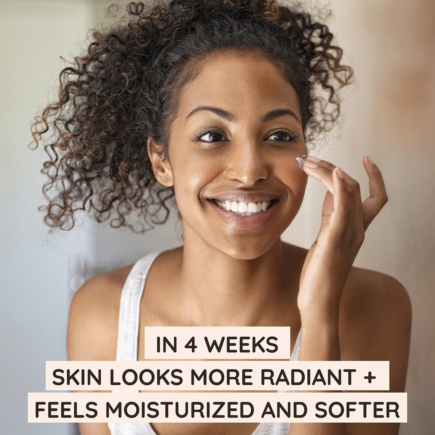 Aveeno Positively Radiant Daily Moisturizer SPF 15 – Hydrating, Oil-Free Face Cream with Soy Extract for Even Skin Tone, 4 FL OZ