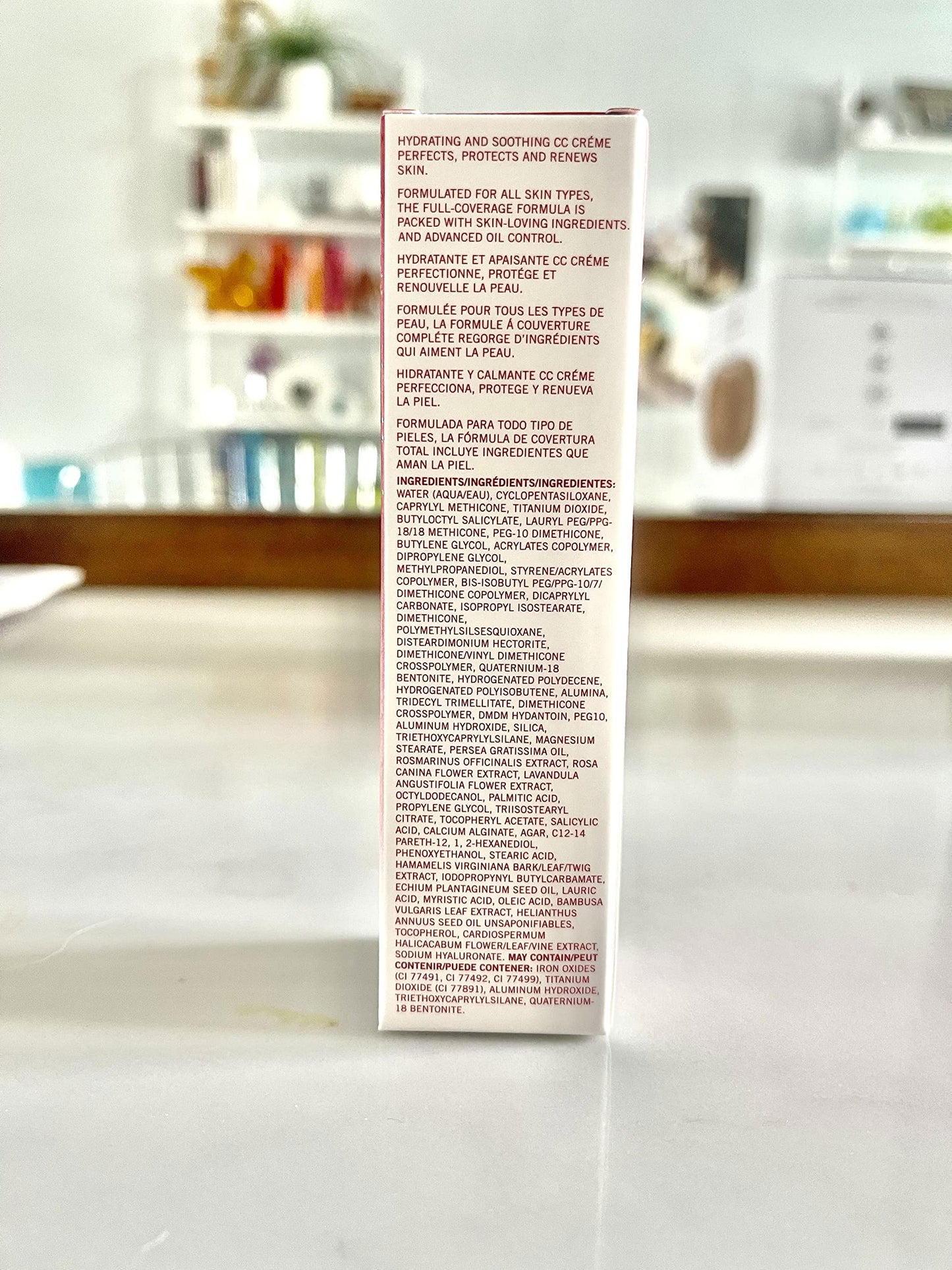 Mirabella Defense CC Creme Full Coverage Foundation SPF 20 – Oil Control, Hyaluronic Acid & Salicylic Acid – Fair Shade