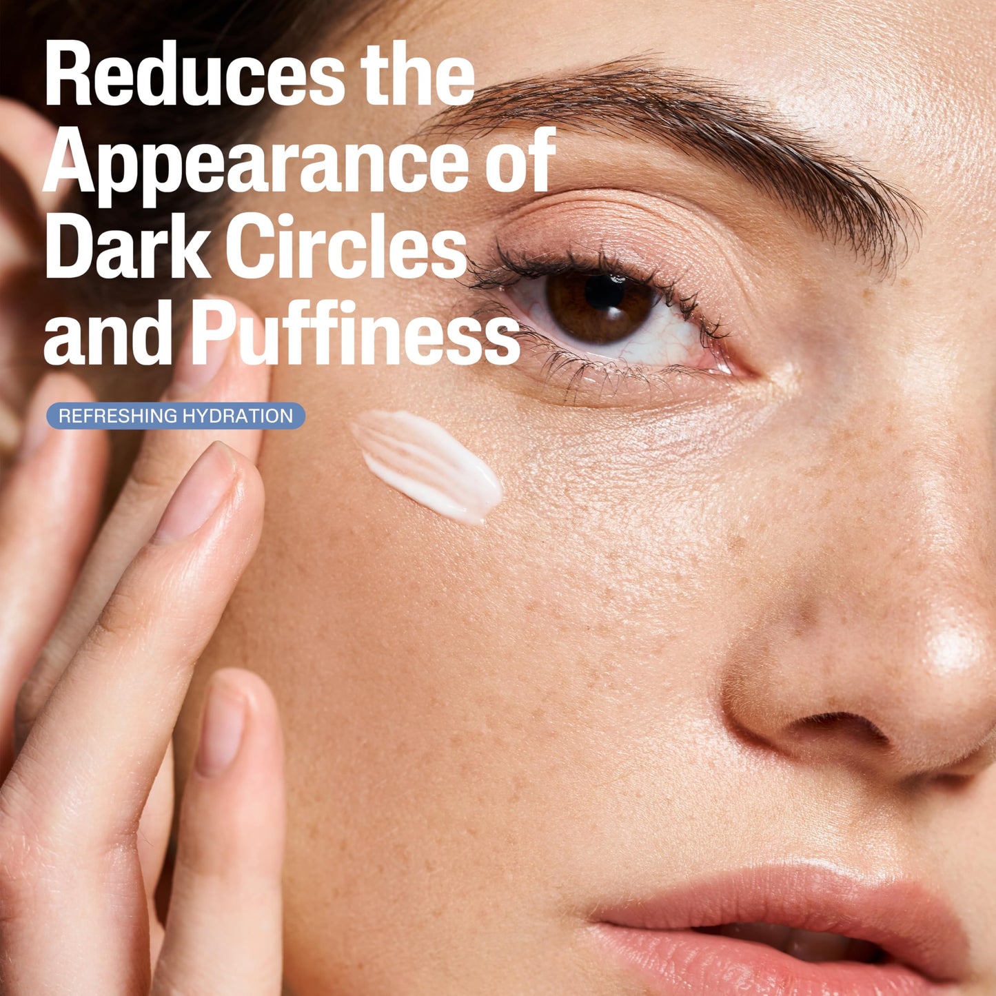 CETAPHIL Deep Hydration Eye Serum, 0.5 fl oz – 48Hr Hydrating Under Eye Cream with Hyaluronic Acid, Vitamin E & B5, Reduces Dark Circles