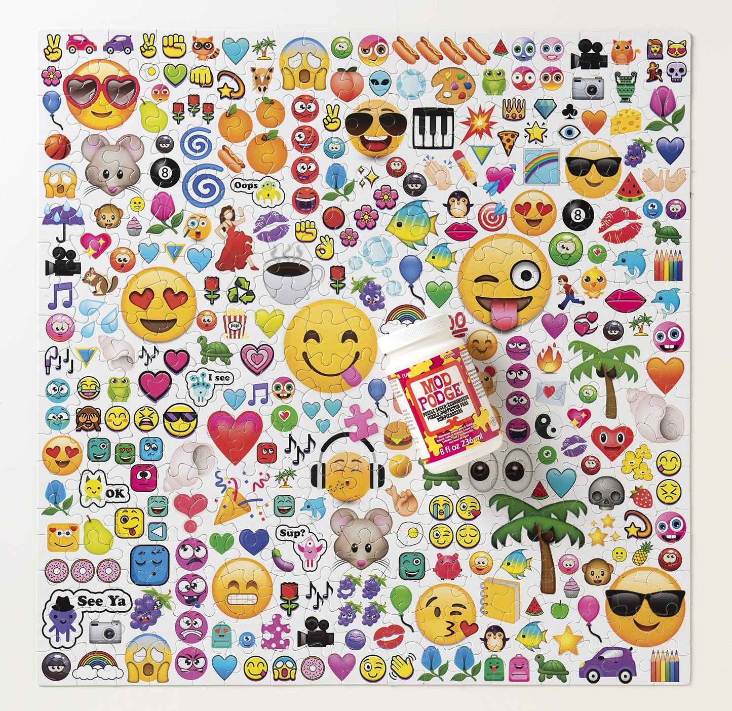 Mod Podge Puzzle Saver (4-Ounce), CS11223, 4 oz, 4 Fl Oz , White