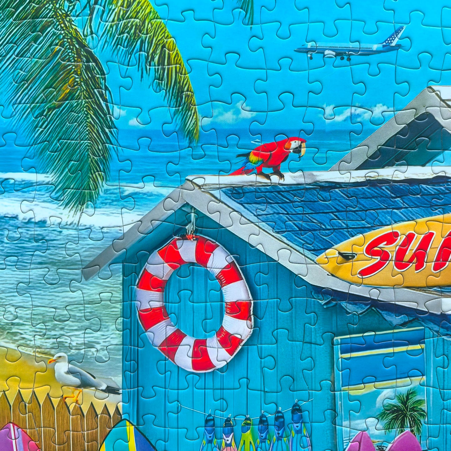 500 Piece Puzzles for Adults - Beach Surf Shop Puzzle
