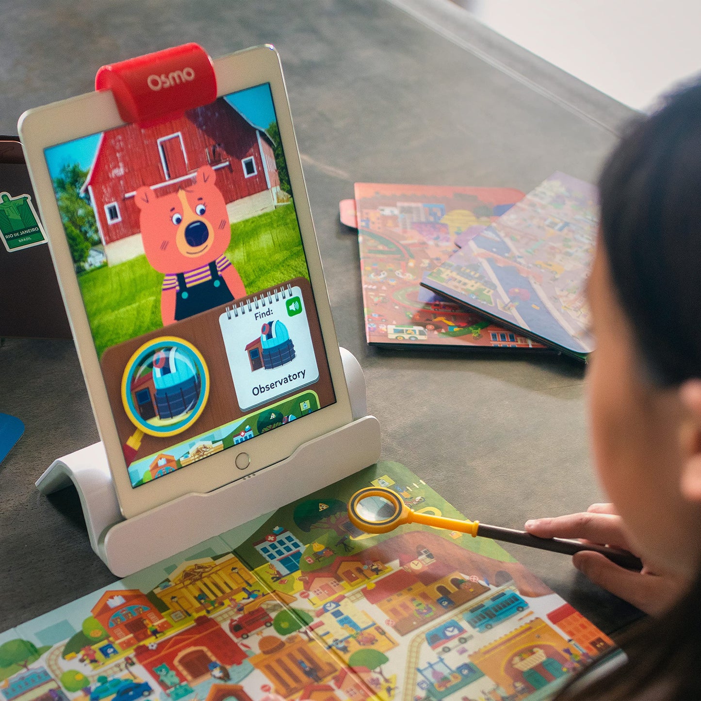 Osmo Detective Agency for Kids 5-12 – STEM Learning & Puzzle Game – Solve Mysteries on iPad, iPhone & Fire Tablet (Base Required)