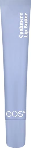 eos Cashmere Lip Butter, Vanilla Cashmere, eos Lip Butter with Plumping Peptides For Smooth Lips, 0.35 fl oz