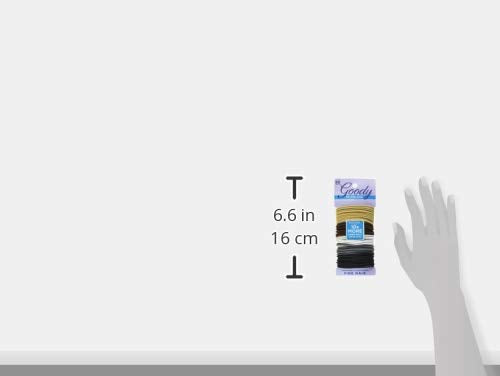 Goody Ouchless Hair Elastics, 50 Ct – No Pull, No Breakage, Tangle-Free Ponytail Holders for Fine Hair, Long-Lasting Neutral Bands for Women & Men