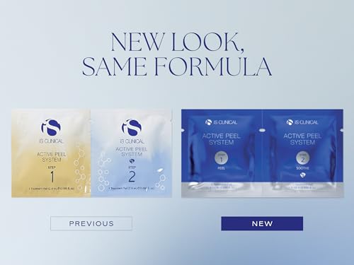 iS CLINICAL Active Peel System, two-step gentle at-home peel system for face Exfoliation