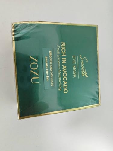 Avocado Eye Mask 60 Pcs – Under Eye Patches for Dark Circles & Puffiness, Moisturizing, Nourishing, Hydrating Eye Treatment