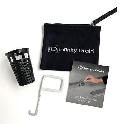 Hair Maintenance Kit. Includes maintenance guide, AKEY Lift-out key, and HB 65B Hair Basket in black.