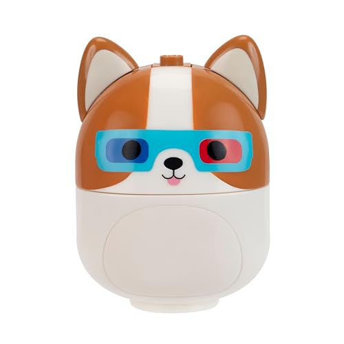 BLDR Squishmallows Reginald at The Movies Building Set - Reginald The Corgi Buildable Figure - Squishmallows Fans 8+, 0093
