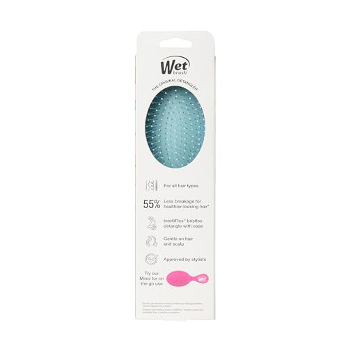 Wet Brush Original Detangler Hair Brush – Rainbow Sun Days Limited Edition, Ultra-Soft IntelliFlex Bristles for Wet & Dry Hair, Women & Men