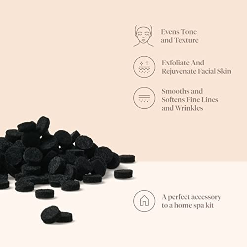 Trophy Skin Replacement Filters - Round Wool Air Filters - fits Trophy Skin Microdermabrasion Kit - 100 pack