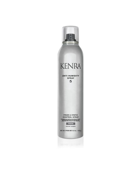 Kenra Professional Anti-Humidity Spray 5, 5oz | 72-Hour Frizz & Static Control | Lightweight, Low Hold, Thermal Protection & Humidity Defense