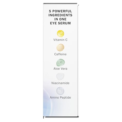 Olay Super Eye Serum with Vitamin C, Caffeine & Niacinamide – Brightens, Firms, Smooths Fine Lines & Hydrates Undereye, 0.45 oz