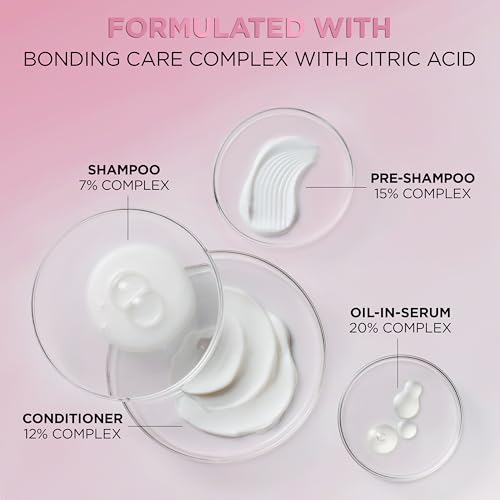 L'Oreal Paris EverPure Bond Repair Oil-in-Serum 1.6 fl oz | Strengthens Damaged, Color-Treated Hair | Heat Protectant, Shine & Frizz Control