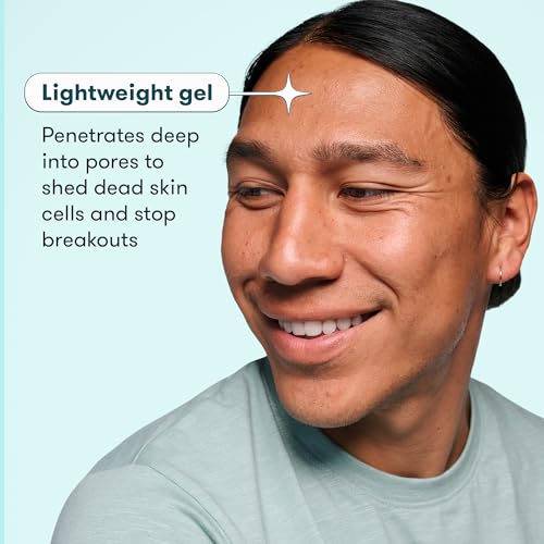 ProactivMD Adapalene Gel Acne Treatment - Prescription Strength Retinoid For Face and Body Acne, Paraben Free, .1% Solution, 0.5 oz